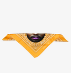 BANDANA JAUNE BOUCHE PRECIEUSE