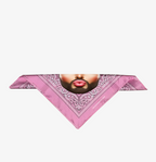 BANDANA ROSE LEVRES PULPEUSES