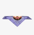 BANDANA VIOLET LEVRES PULPEUSES