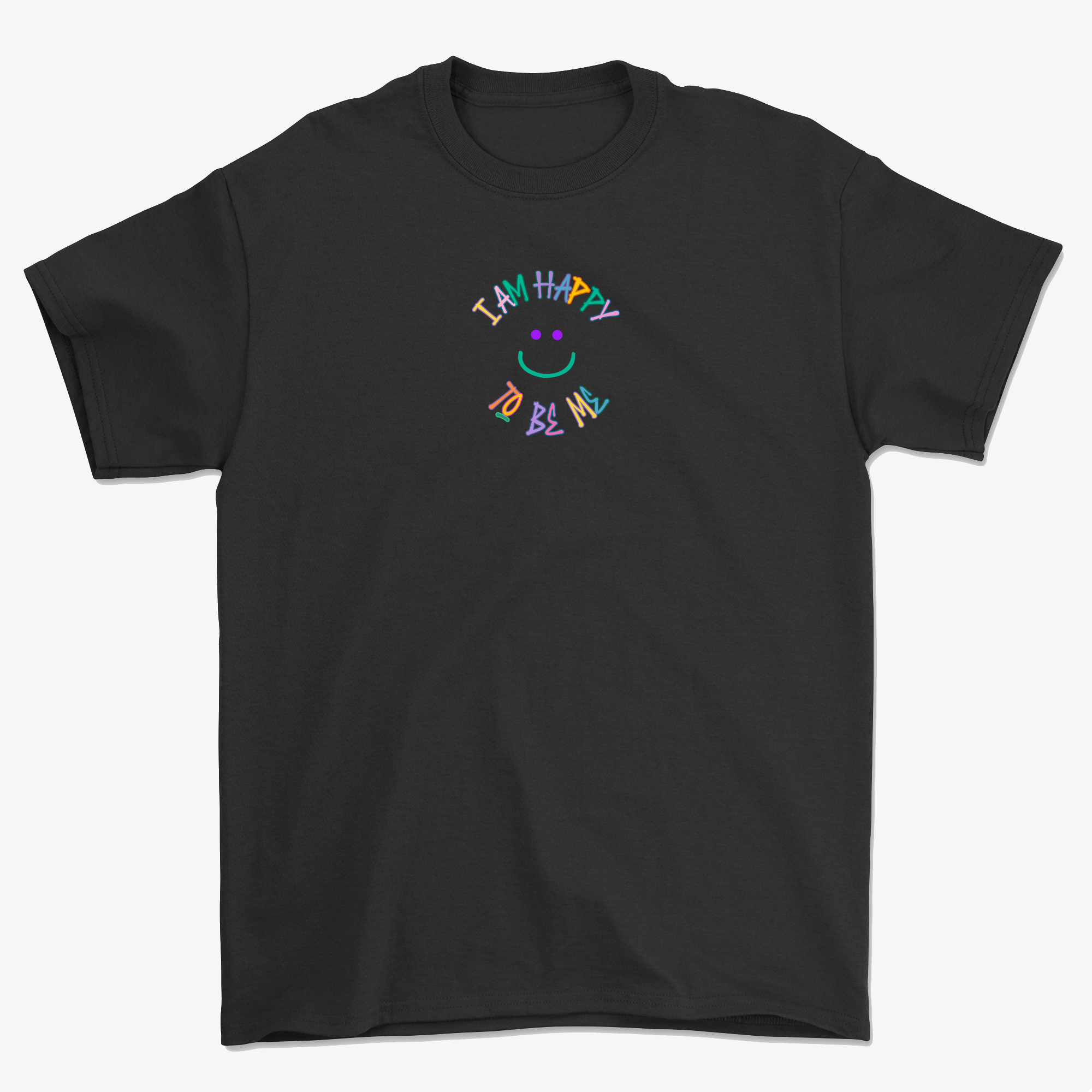 HAPPY QUEER T-SHIRT NOIR