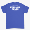 EXPLICIT PULSE T-SHIRT BLEU