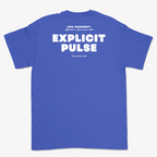 EXPLICIT PULSE T-SHIRT BLEU