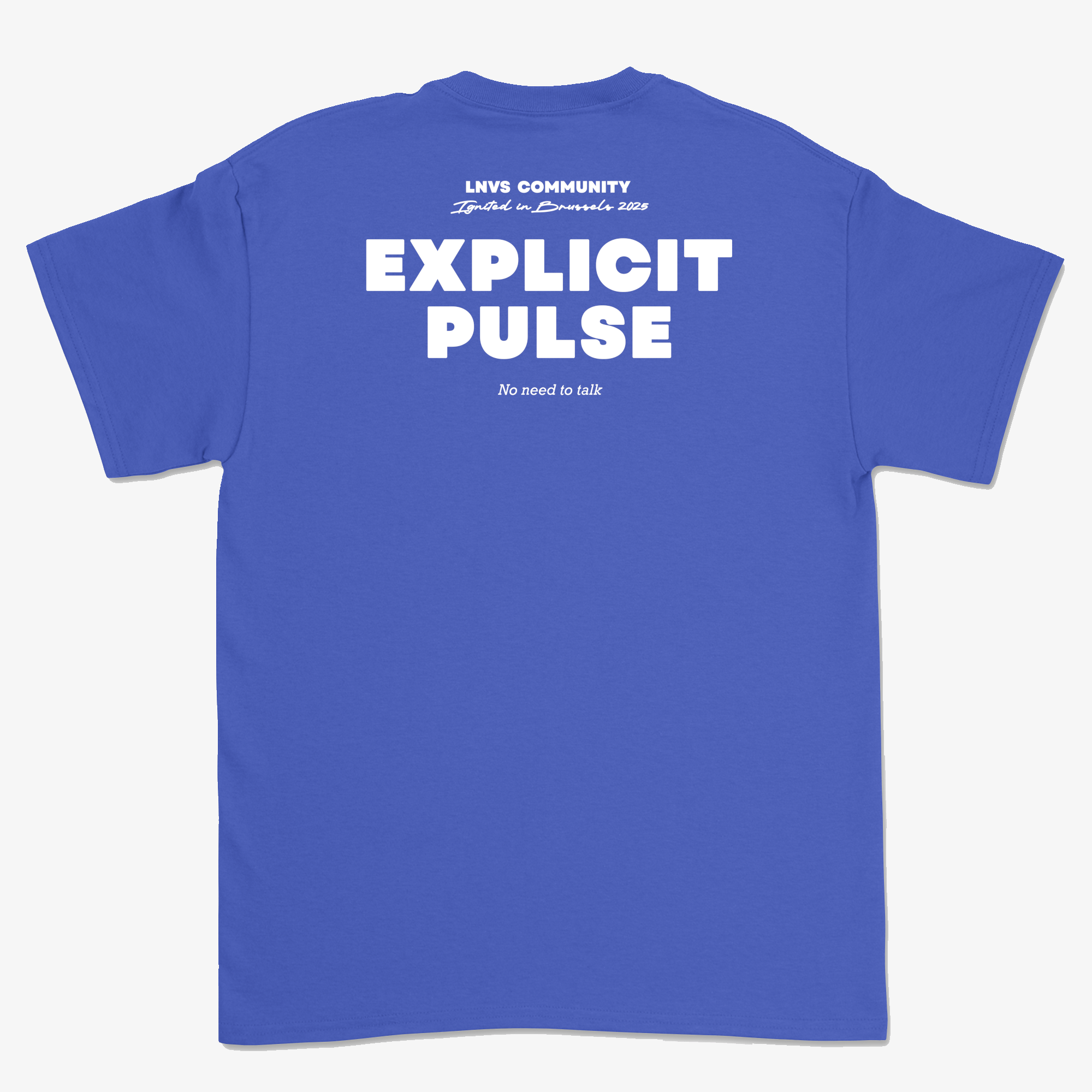 EXPLICIT PULSE T-SHIRT BLEU