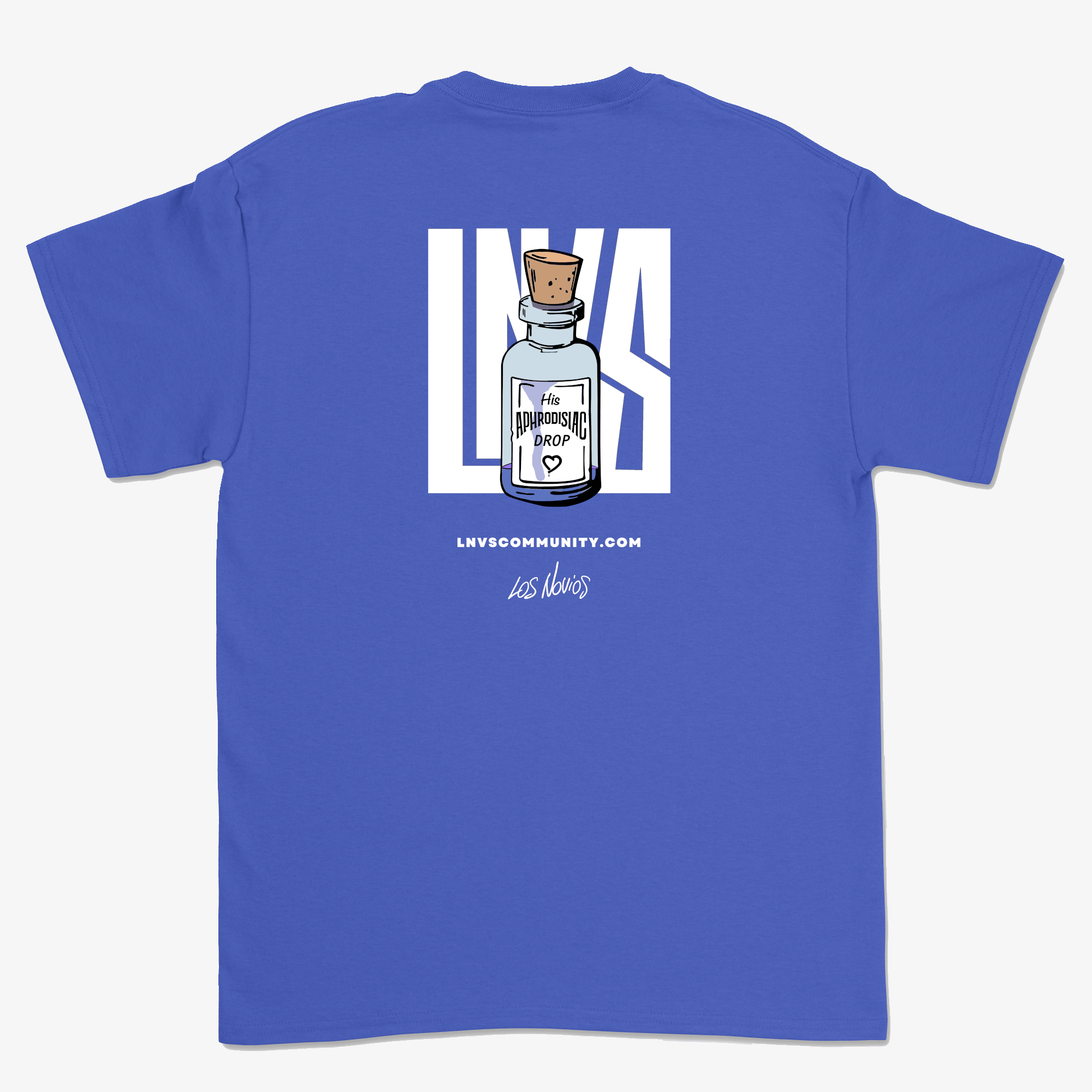 t-shirt bleu