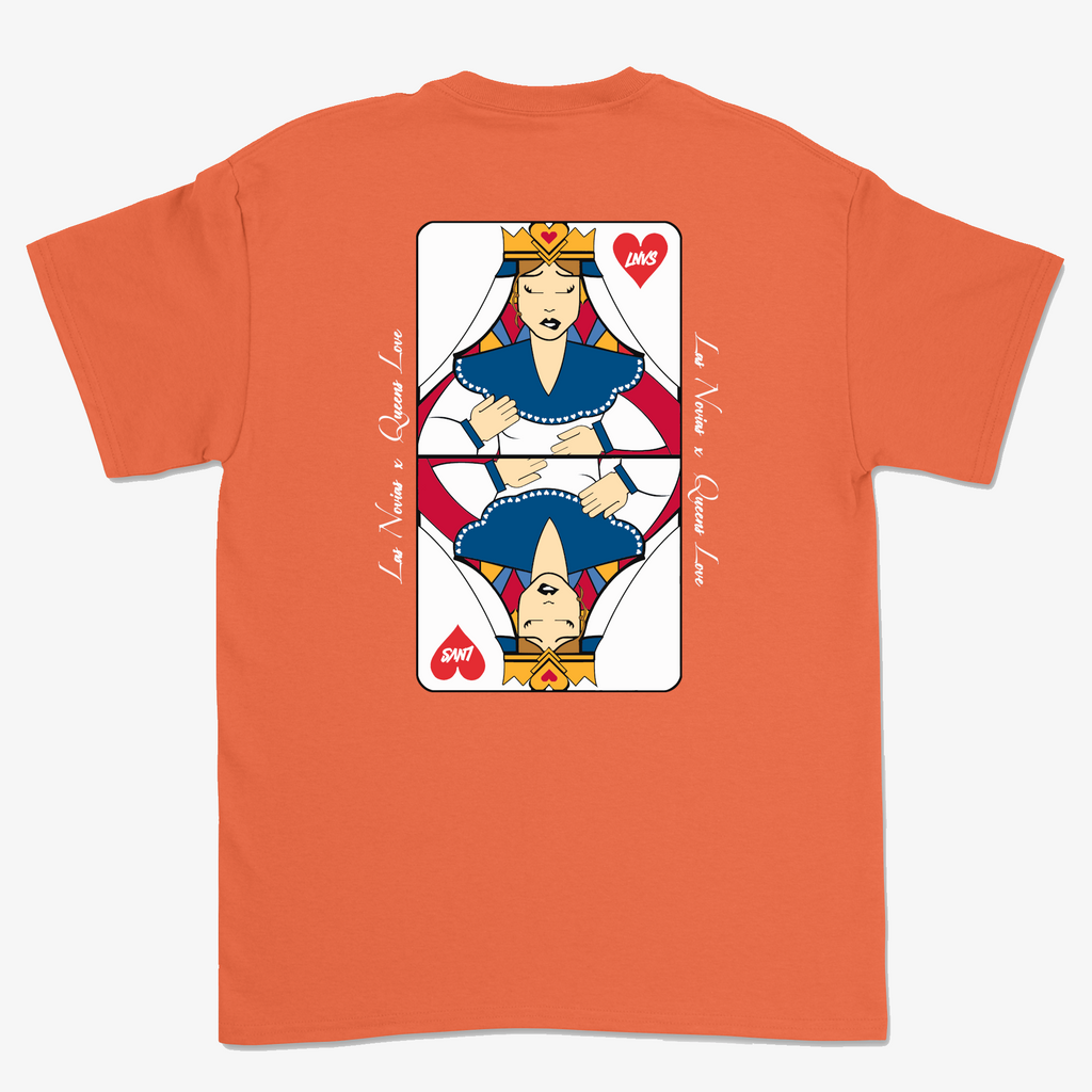 DAMES DE COEUR T-SHIRT ORANGE