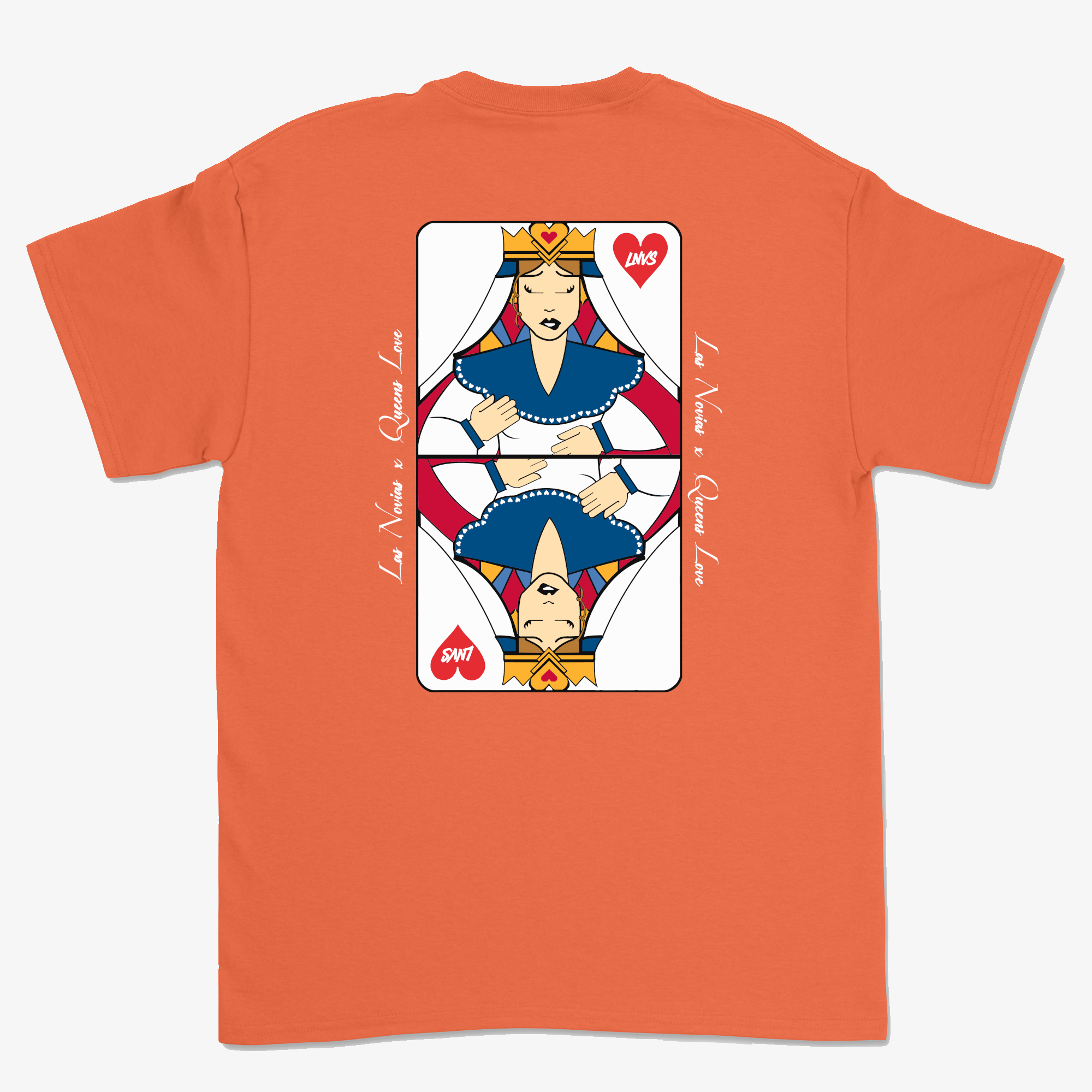 DAMES DE COEUR T-SHIRT ORANGE