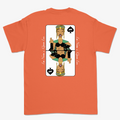 DAMES DE PIQUE T-SHIRT ORANGE