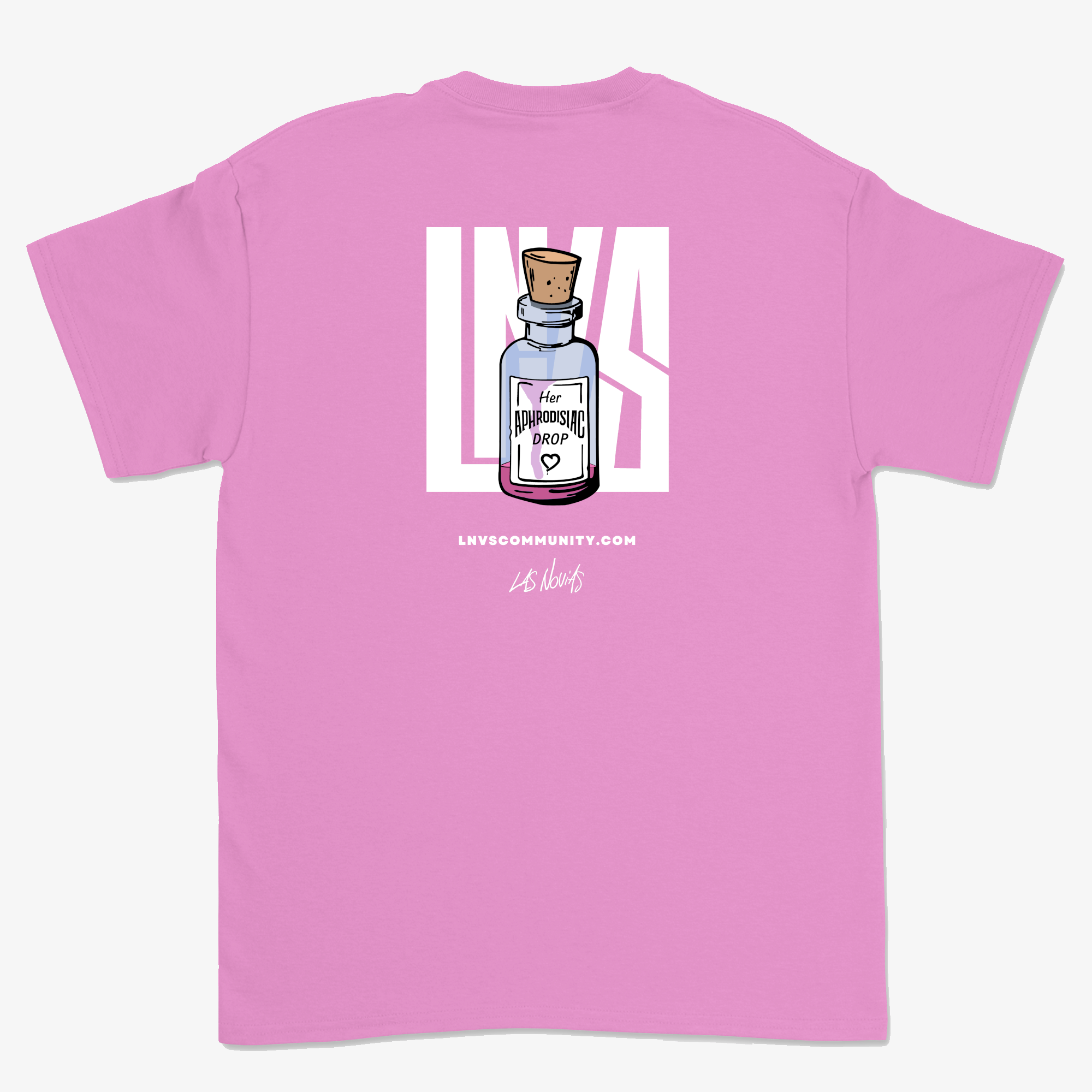 HER LOVE POTION T-SHIRT ROSE