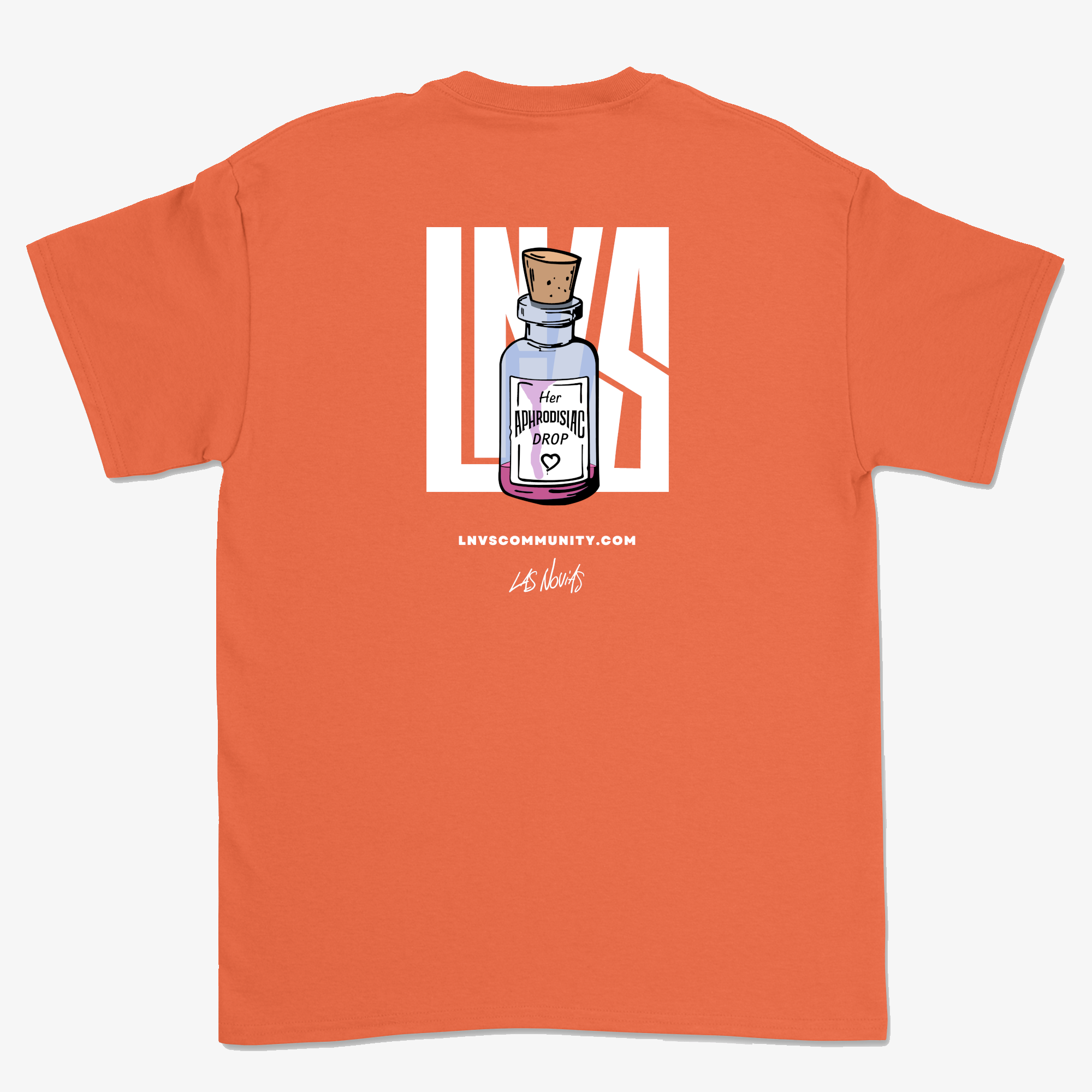 HER LOVE POTION T-SHIRT ORANGE