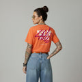 KISS ME RIGHT NOW T-SHIRT ORANGE