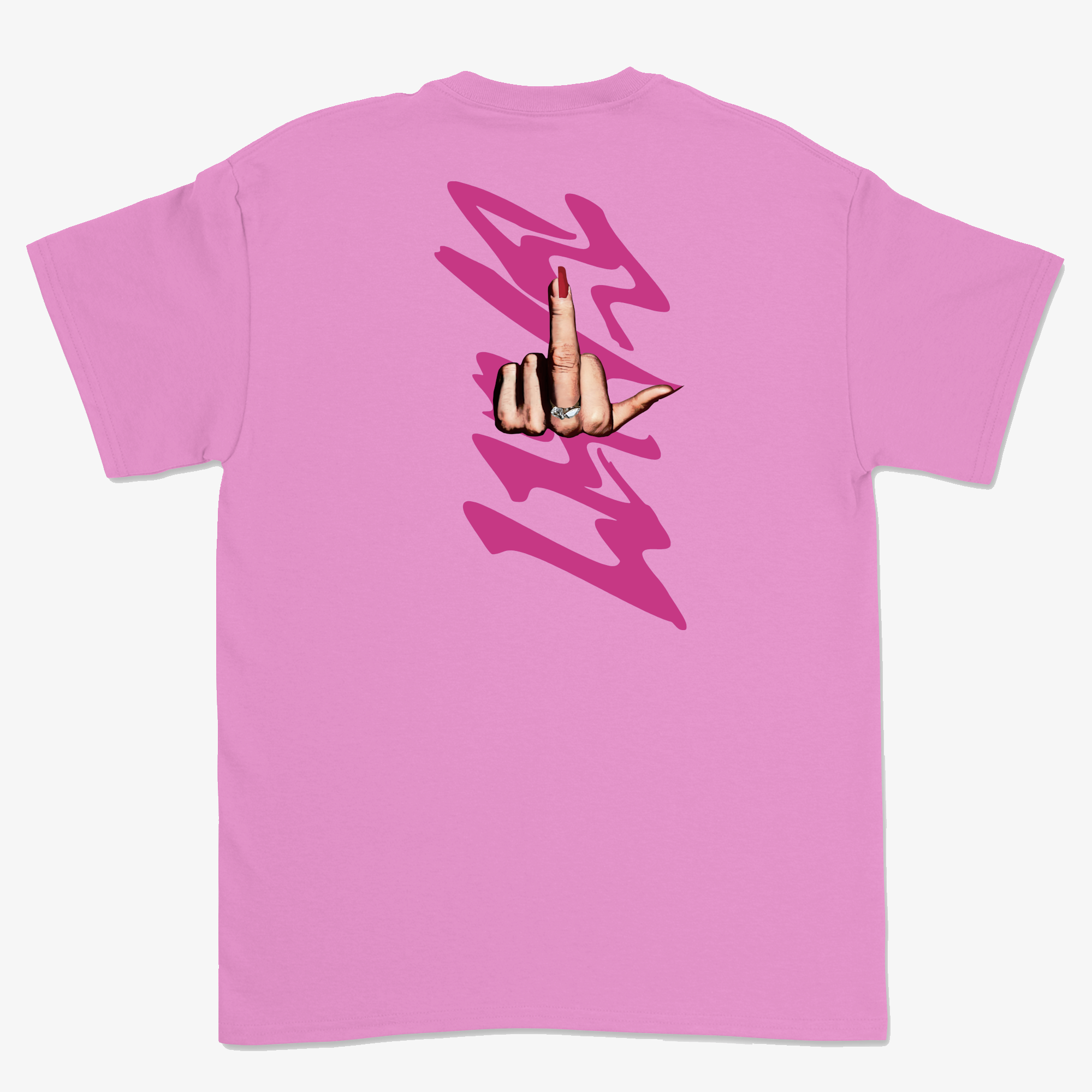 QUEER AS FUCK T-SHIRT ROSE