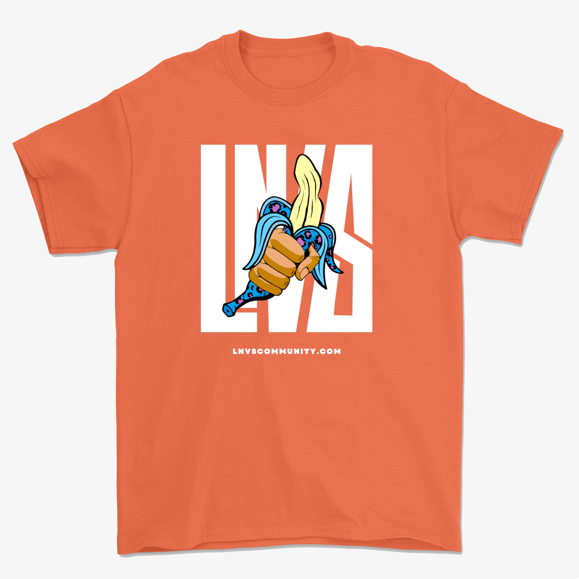 BANANA LOVER T-SHIRT ORANGE