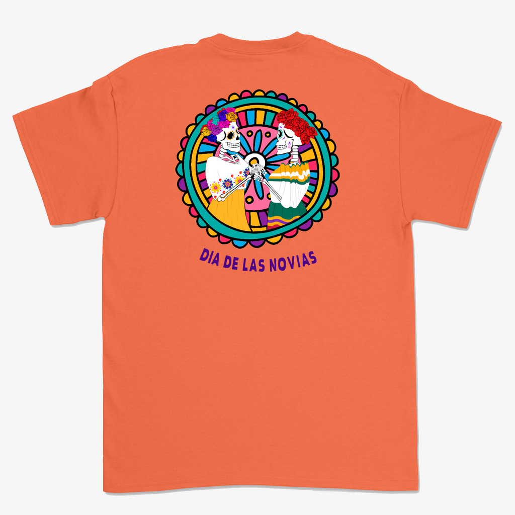 DIA DE LAS NOVIAS T-SHIRT ORANGE