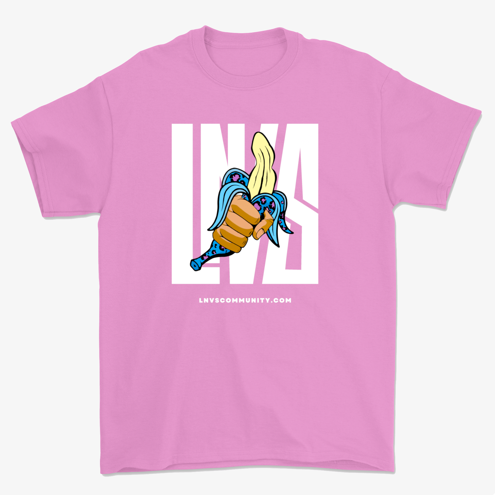 BANANA LOVER T-SHIRT ROSE
