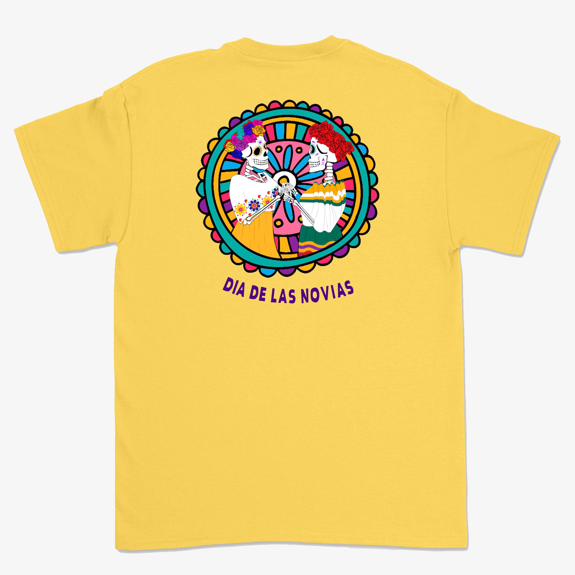 DIA DE LAS NOVIAS T-SHIRT JAUNE