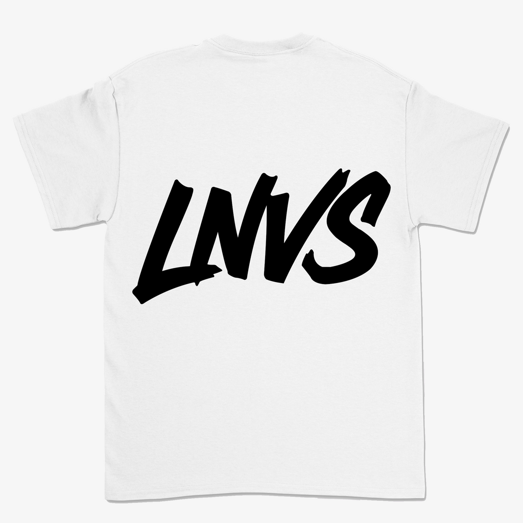 BIG LOGO LNVS T-SHIRT BLANC